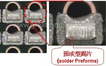 SMT預成型錫塊