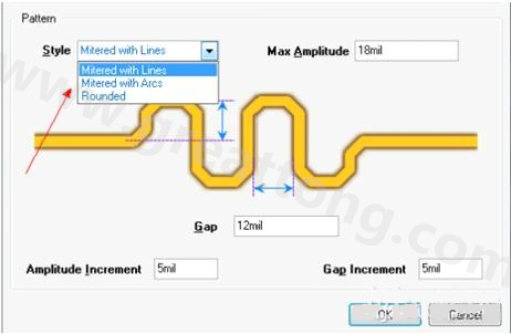 Altium Designer中關(guān)于繞等長(zhǎng)線的技巧分享